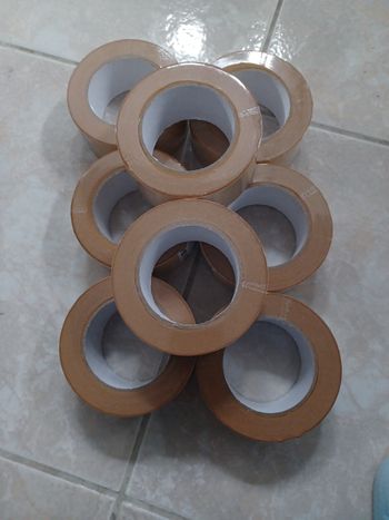 Lot de 8 scotch papier