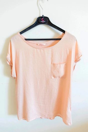C50 t-shirt rose Camaïeu 42