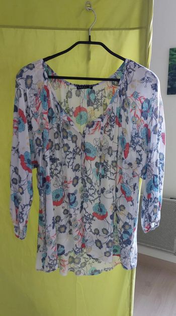 Blouse fleur Bréal T42/44