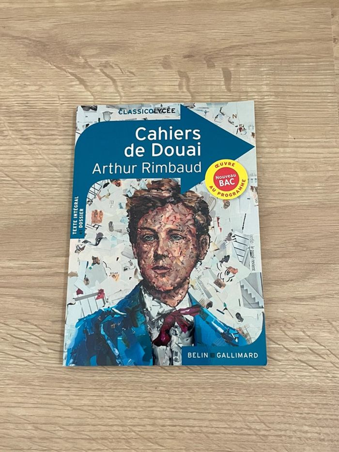 Livre Les cahiers de Douai de Rimbaud