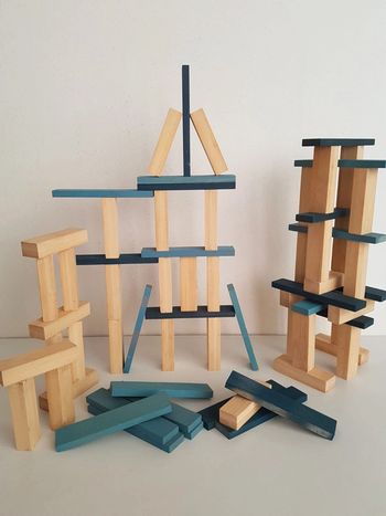 Jeu de construction bambou et Kapla
