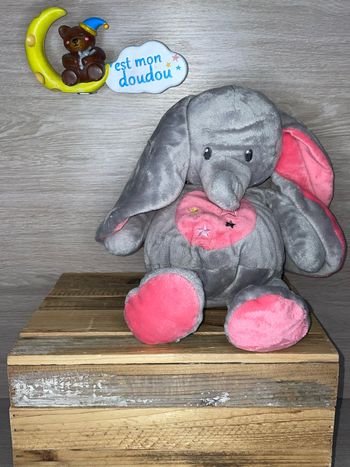 NIC581 doudou éléphant 🐘 nicotoy