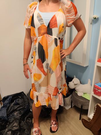 Robe légère et décolletée Gémo XXL