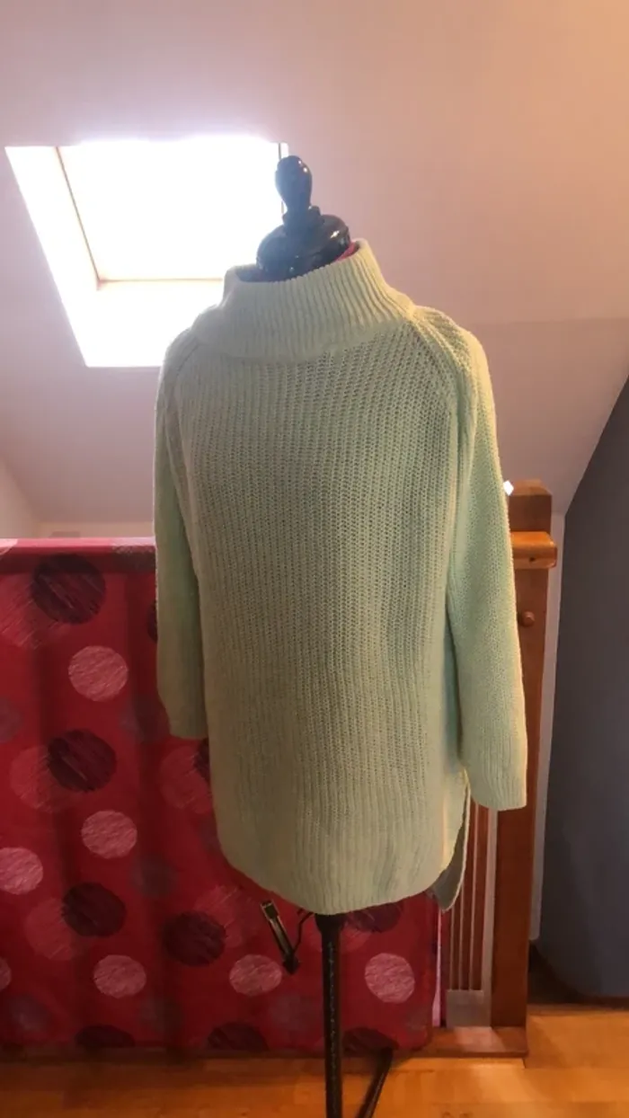 Tunique / long pull vert taille L/Xl - photo numéro 3