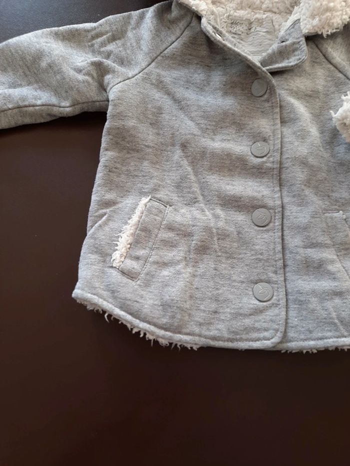Veste mi saison grise 9 mois Tape à l'œil TAO - photo numéro 4