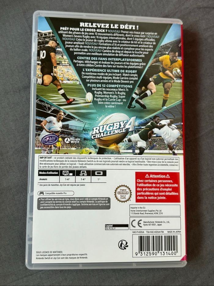 Rugby challenge 4 switch - photo numéro 3