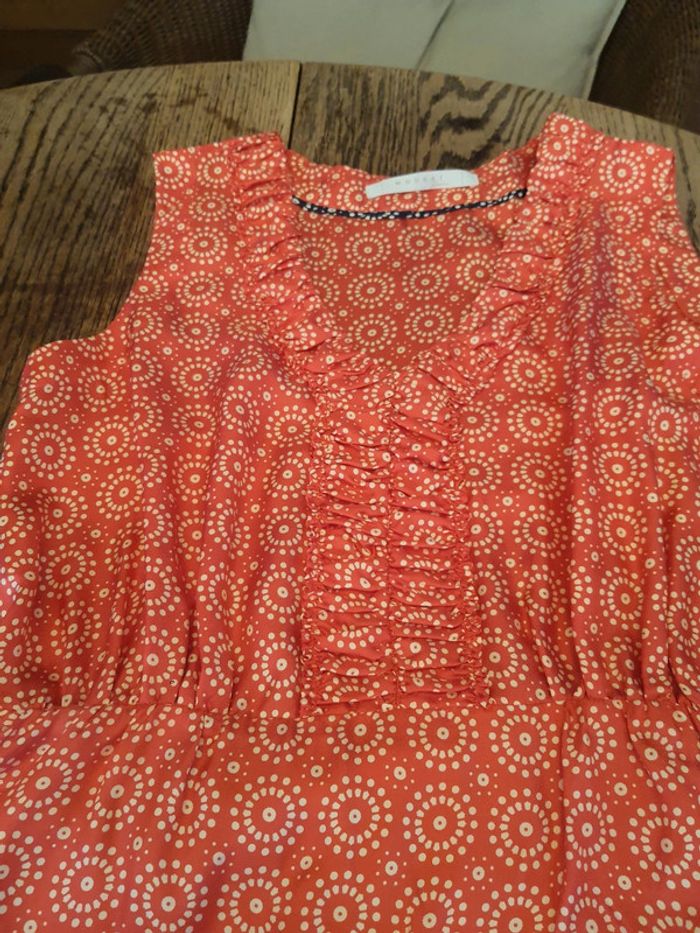 Jolie Robe Nougat London 100%soie taille 3 - photo numéro 12