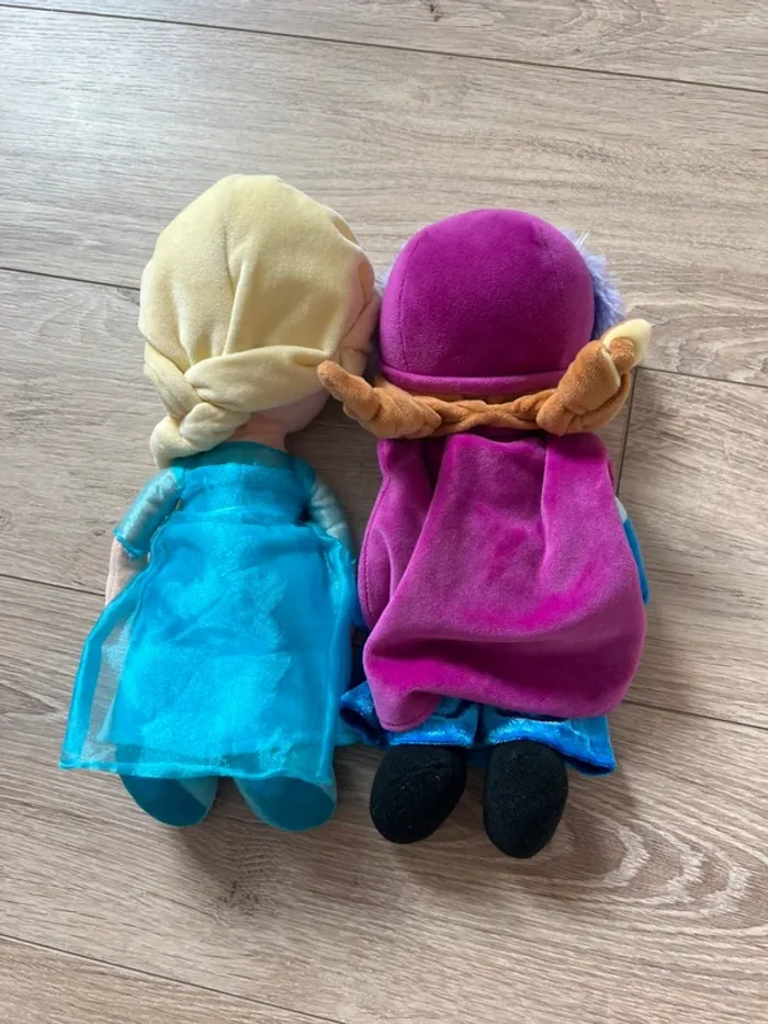Peluches Anna et Elsa - photo numéro 4