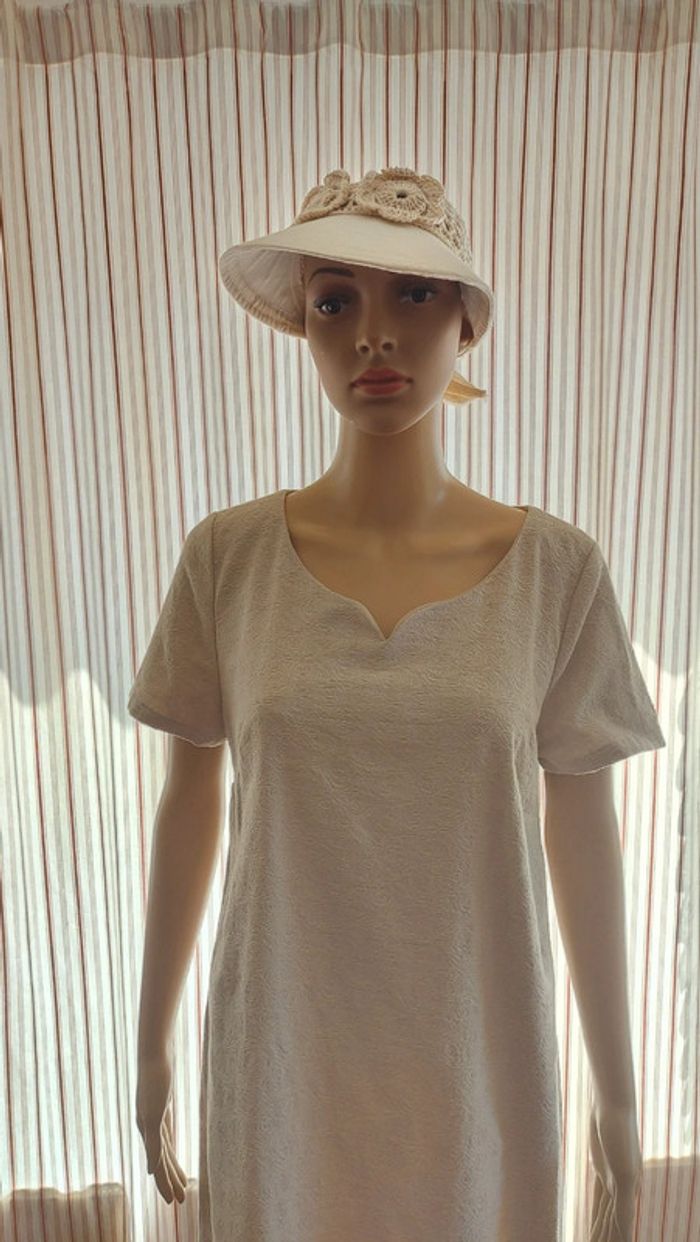 Robe Axiome Women taille 44 couleur beige - photo numéro 3