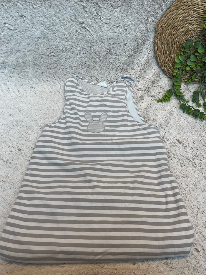 Gigoteuse grise à rayures - Cadet Rouselle - Taille 2 - photo numéro 9