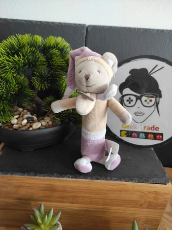 Doudou Et Compagnie Knuffel Comforter Hochet Bâton Pouet Ours #geektradedoudou