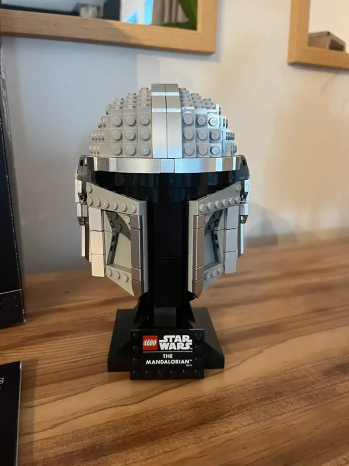 Lego - Casque The Mandalorian 75328 - Star Wars - kit lumière led - photo numéro 2