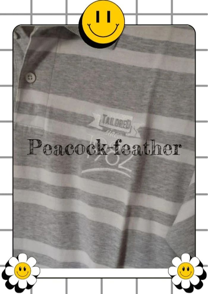 Polo rayé gris homme xl - photo numéro 3