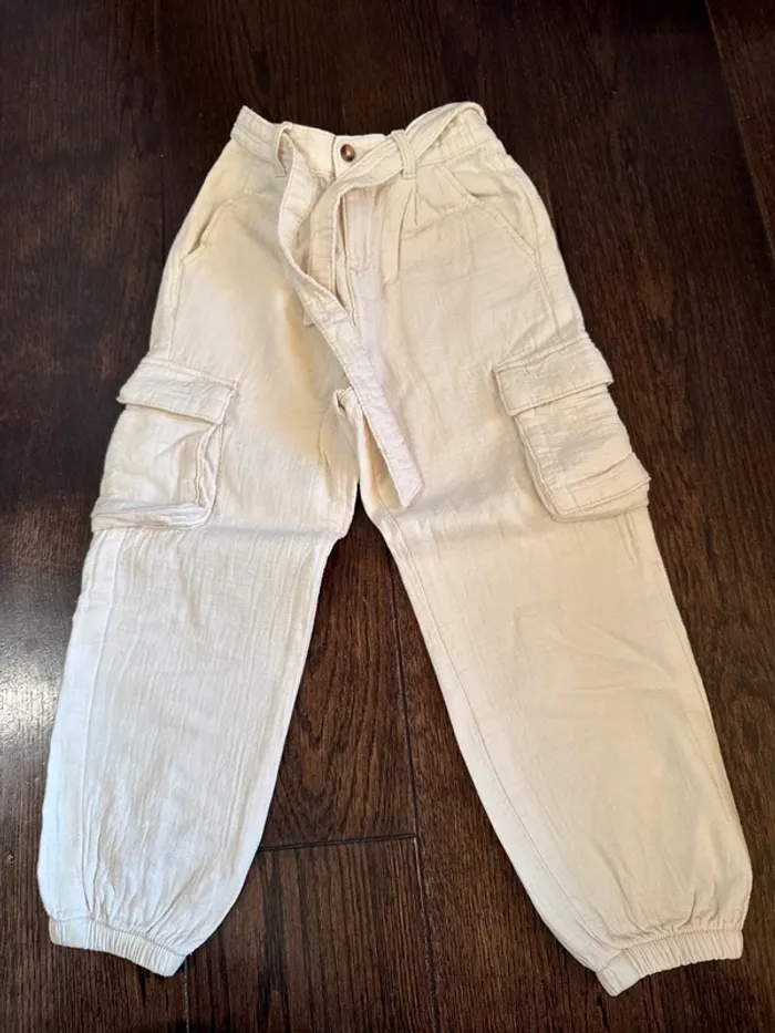 Pantalon, cargo fille, tape-à-l’œil