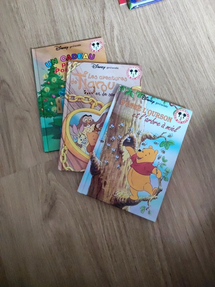 Lot de 3 livres Disney Winnie l'ourson #livrecefi