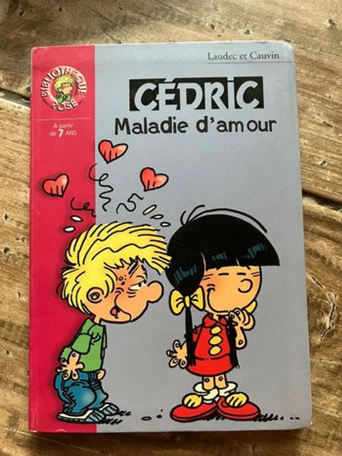 Livre Cédric La maladie d’amour