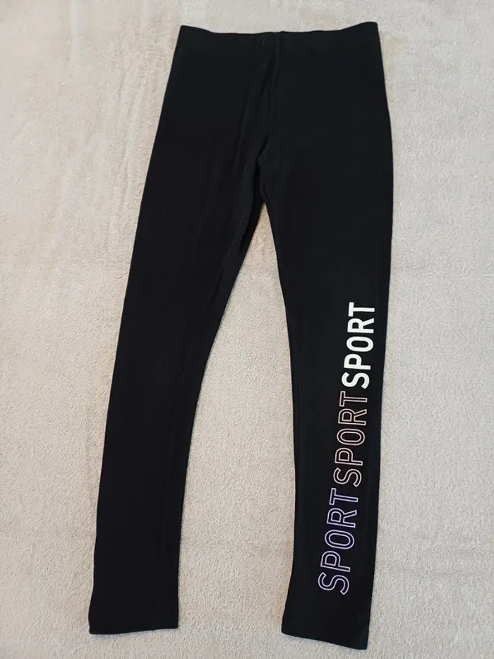 Legging noir Tissaia basics 14 ans (réf perso G-P29)(familleac72)