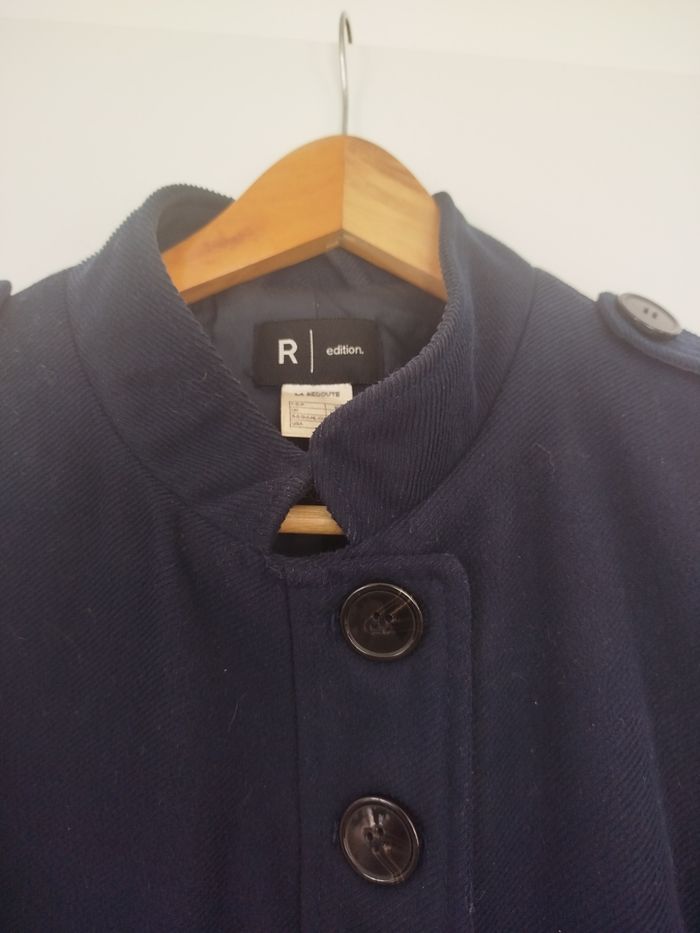 Manteau bleu marine - photo numéro 2