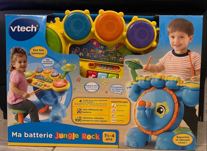 Ma Batterie Éléphant Jungle Rock Vtech