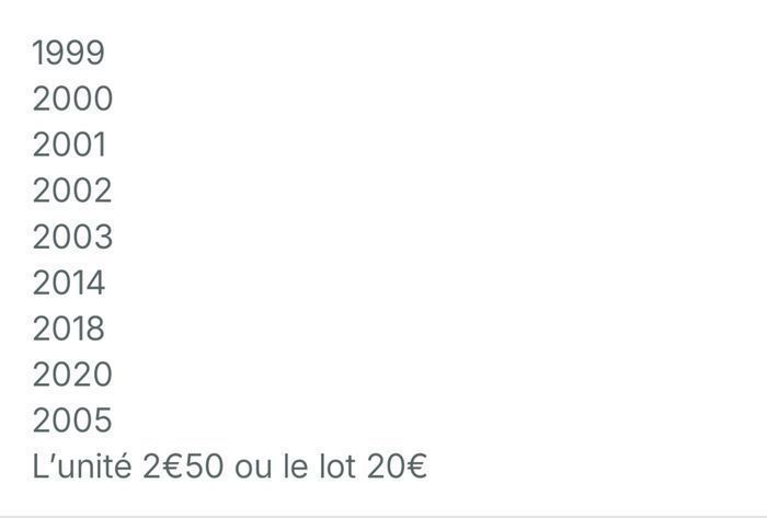 Calendrier facteur au choix - photo numéro 3