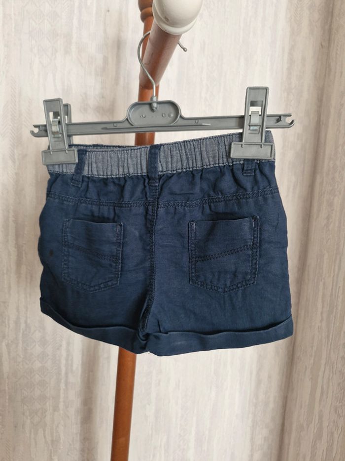 🎯 Short bébé - Obaïbi - Taille 12 mois - Lin/Coton - photo numéro 8