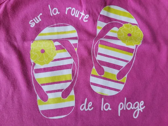 Lot de 3 tee-shirt fille en 18 mois - photo numéro 13