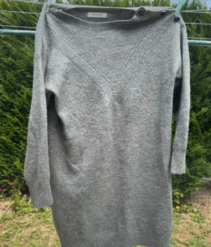 Robe pull grise Promod – Taille M - Très bon état - photo numéro 4