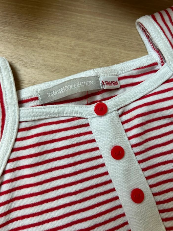 Barboteuse marinière 9 mois - photo numéro 2