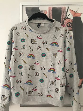 Sweat-shirt H&M imprimé années 90