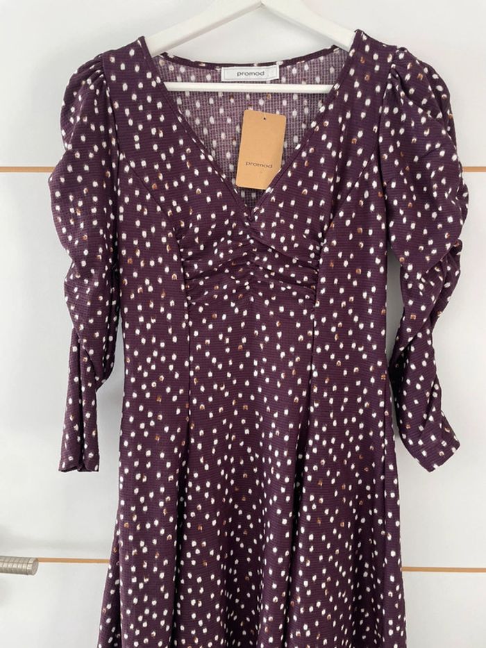 Robe violette S Promod - photo numéro 3