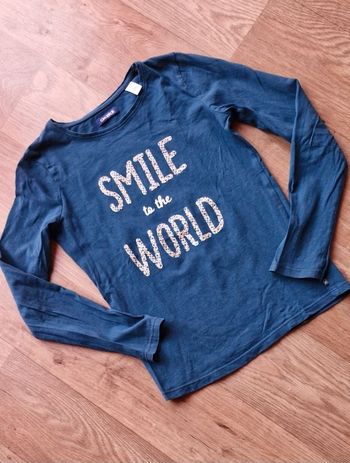 T shirt manches longues okaïdi 10 ans