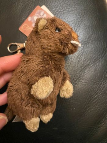 Marmotte porte clé Bukowski neuf avec étiquette