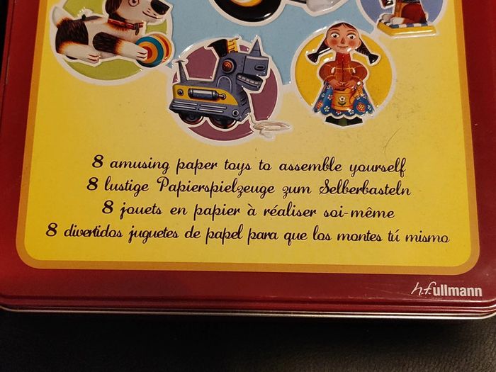 Paper Toys - Jouets en papier à assembler - voir description - photo numéro 6