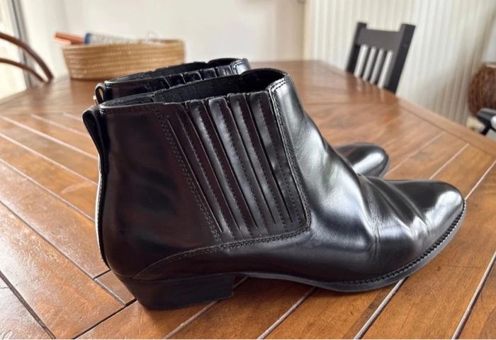 Chelsea boots noire Massimo Dutti - taille 40 - très bon état - photo numéro 6