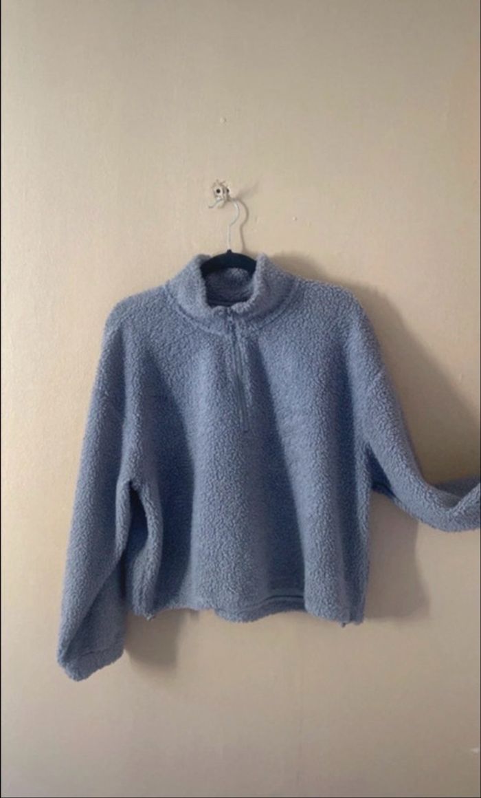 Sweat a col zippé - H&M - Taille L