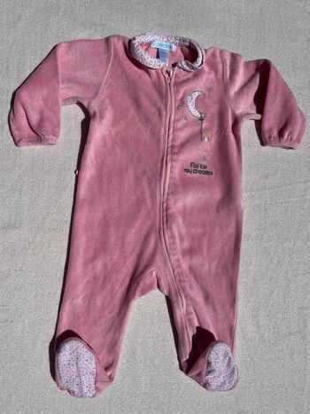 Pyjama Obaïbi zippé * 6 mois
