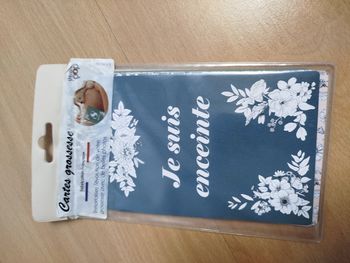 Carte je suis enceinte
