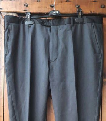 Pantalon de costume gris foncé taille 52