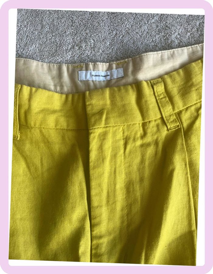 Pantalon fluide jaune Journal Standard – Taille 40 – Léger & stylé - photo numéro 2