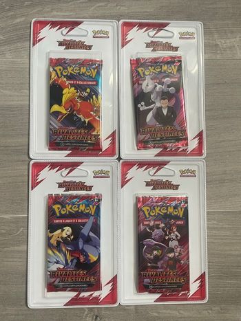 Artset Blisters Pokémon EV10 Rivalités Destinées