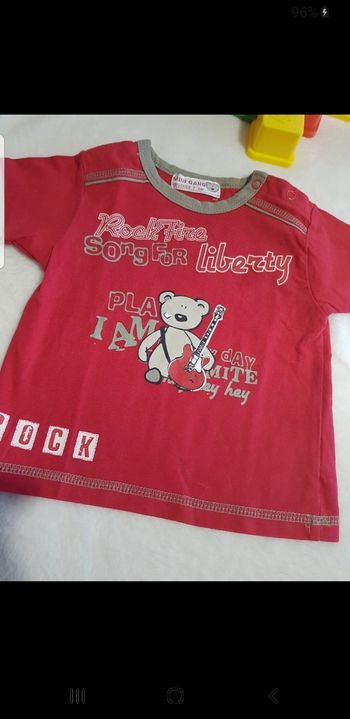 T.shirt bébé taille 6 mois