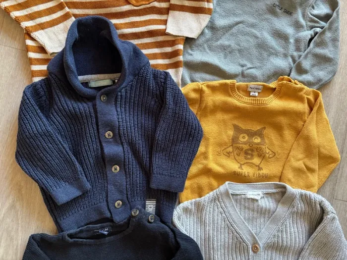 Lot pulls et sweats 12 mois - photo numéro 5