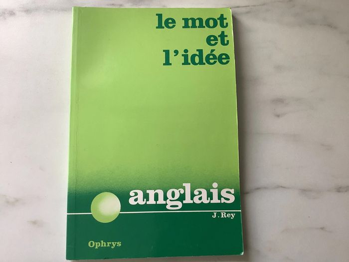 Le mot et l’idée