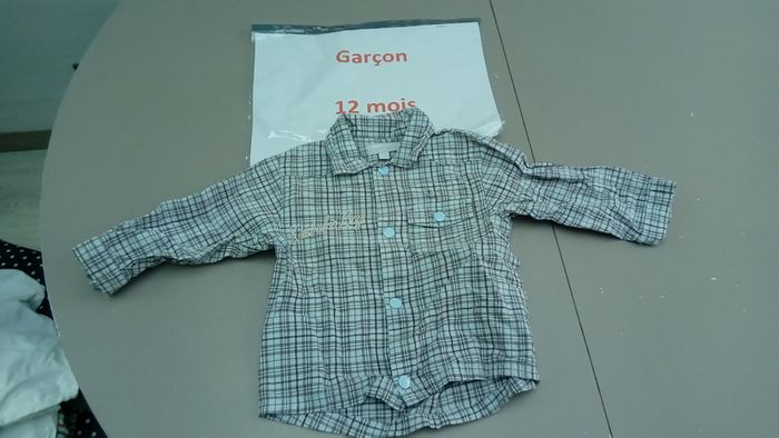 Chemise à carreaux ml