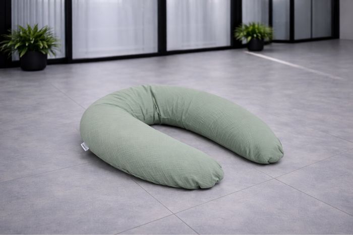 Grand coussin d'allaitement multi-usages Basic Comfy Tetra – Green doomoo