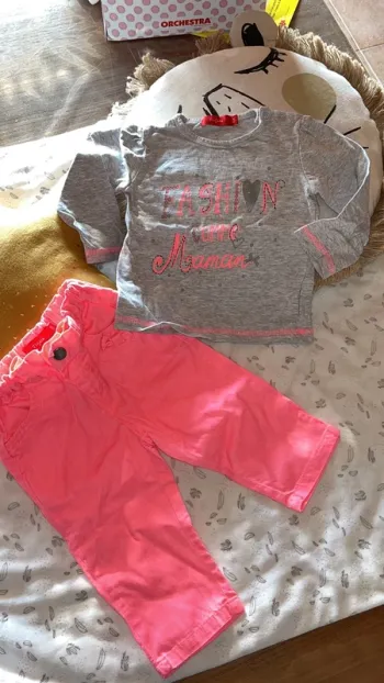 Ensemble tissaia 12 mois