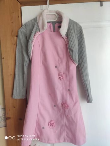 Magnifique robe gilet 8anS doublure à recoudre