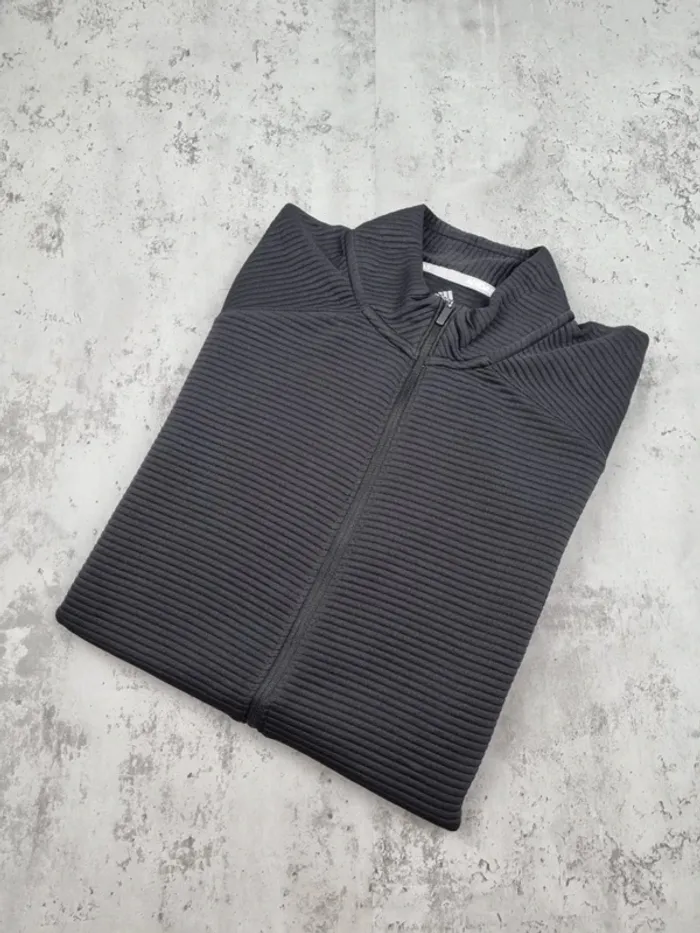 Veste Zippé Adidas noir, XL Femmes