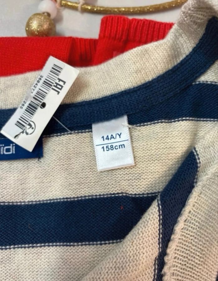 Gilet garçon - neuf - Okaïdi - Taille 14 ans - photo numéro 5