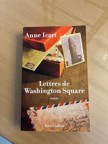 Anne Icart livre lettres de washington square en très bon état